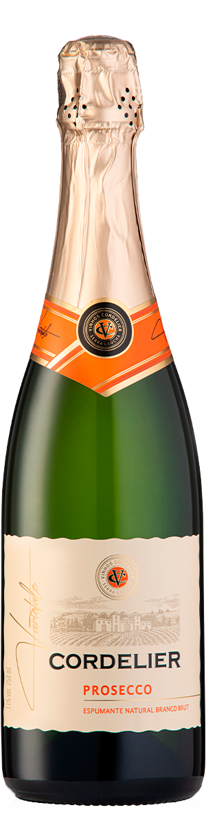 Rótulo Cordelier Brut Prosecco