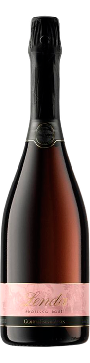 Rótulo Lenda Brut Rosé Prosecco