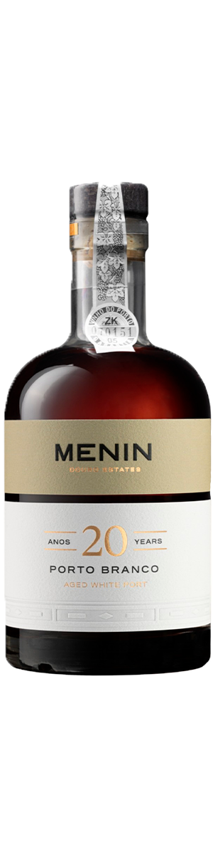 Rótulo Menin Aged White Port 20 Years