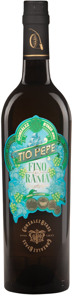 Rótulo Tio Pepe Fino En Rama