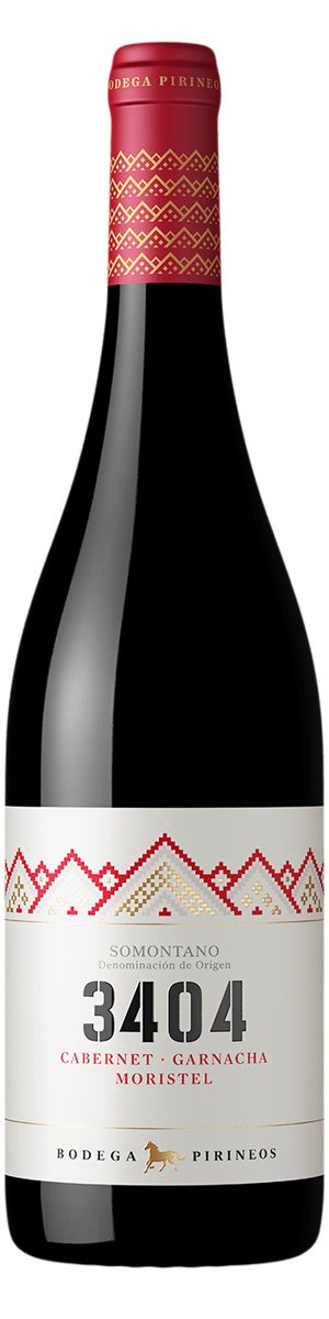 Rótulo 3404 Cabernet Garnacha Moristel