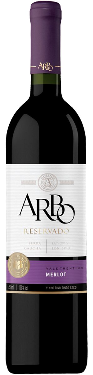 Rótulo Arbo Reservado Merlot