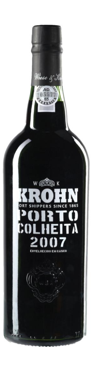 Rótulo krohn Porto Colheita 