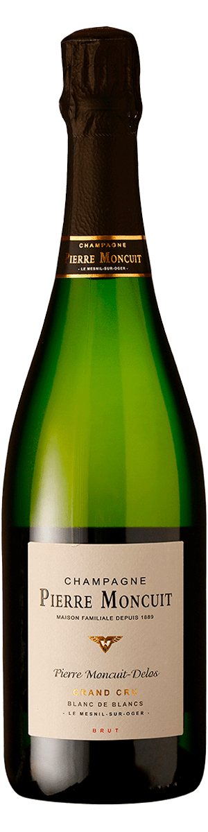 Rótulo Pierre Moncuit-Delos Blanc de Blancs Brut Grand Cru