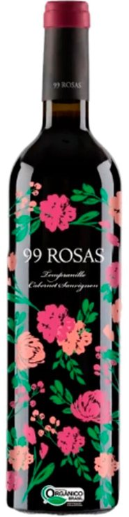 Rótulo 99 Rosas Tempranillo Cabernet Sauvignon