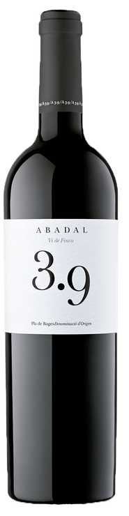 Rótulo Abadal 3.9 Vi de Finca