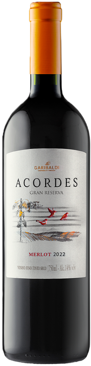 Rótulo Acordes Gran Reserva Merlot