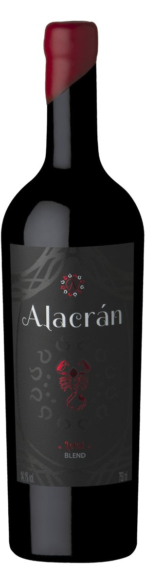 Rótulo Alacrán Letal Blend