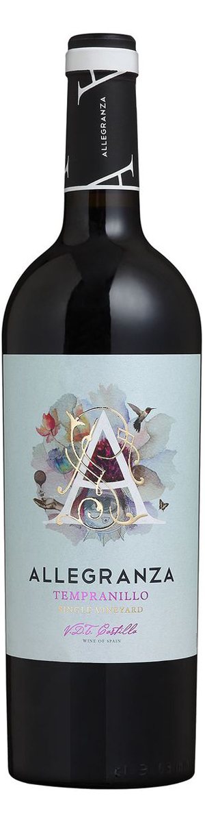 Rótulo Allegranza Tempranillo