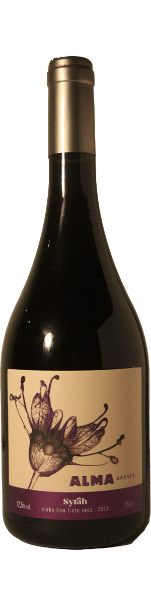 Rótulo Alma Gerais Syrah