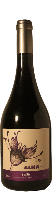 Rótulo Alma Gerais Syrah