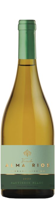 Rótulo Alma Rios Sauvignon Blanc