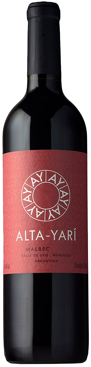 Rótulo Alta-Yarí Malbec