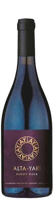 Rótulo Alta-Yarí Pinot Noir