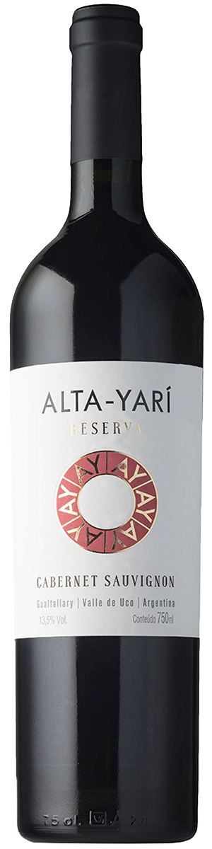 Rótulo Alta-Yarí Reserva Cabernet Sauvignon