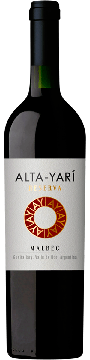 Rótulo Alta-Yarí Reserva Malbec