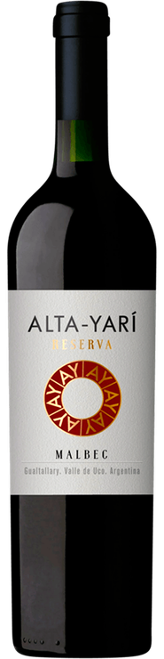 Rótulo Alta-Yarí Reserva Malbec