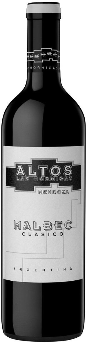 Rótulo Altos Las Hormigas Clásico Malbec