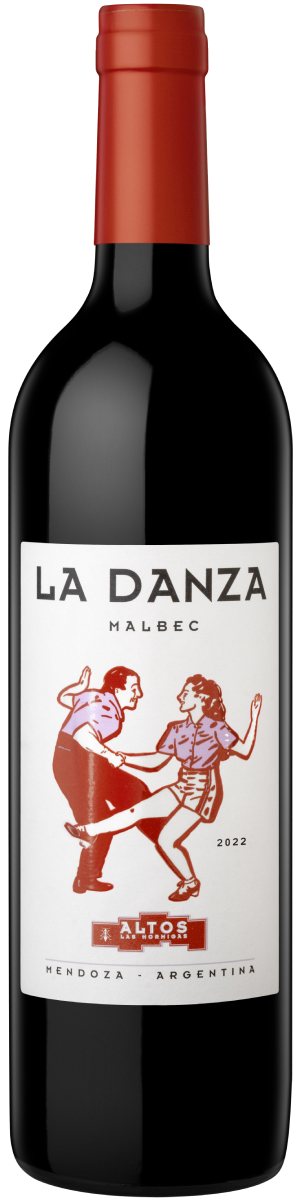 Rótulo Altos Las Hormigas La Danza Malbec