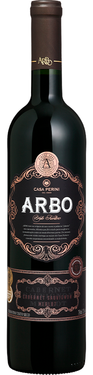 Rótulo Arbo Cabernet Sauvignon Merlot