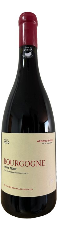 Rótulo Arnaud Boué Bourgogne Pinot Noir