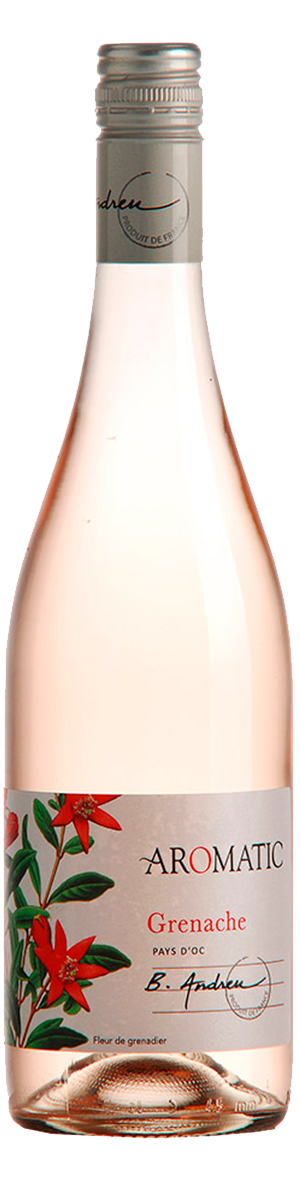Rótulo Aromatic Rosé Grenache