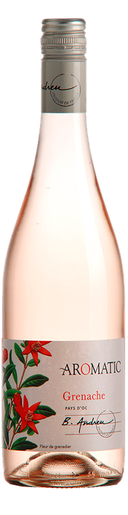 Rótulo Aromatic Rosé Grenache