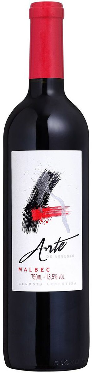 Rótulo Arte de Argento Malbec