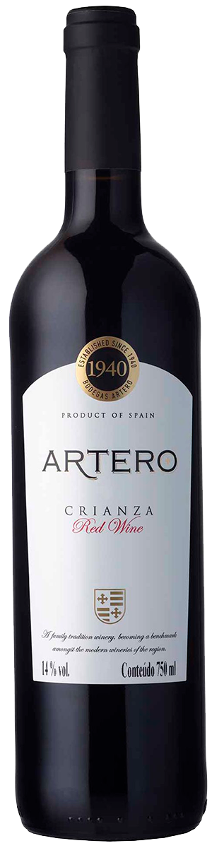 Rótulo Artero Crianza