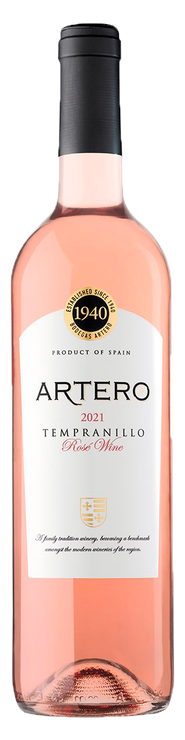 Rótulo Artero Rosé Tempranillo