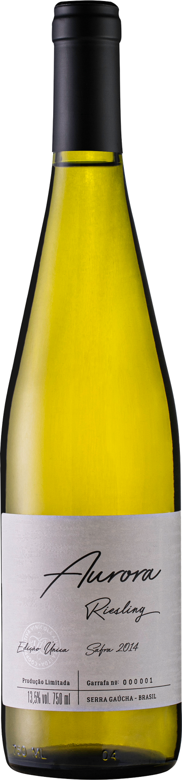 Rótulo Aurora Edição Única Riesling Itálico