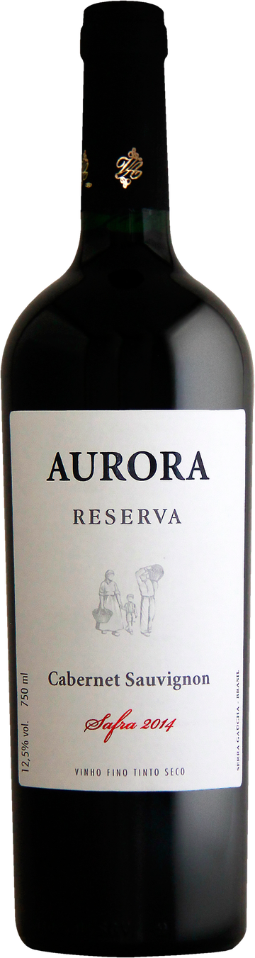 Rótulo Aurora Reserva Cabernet Sauvignon