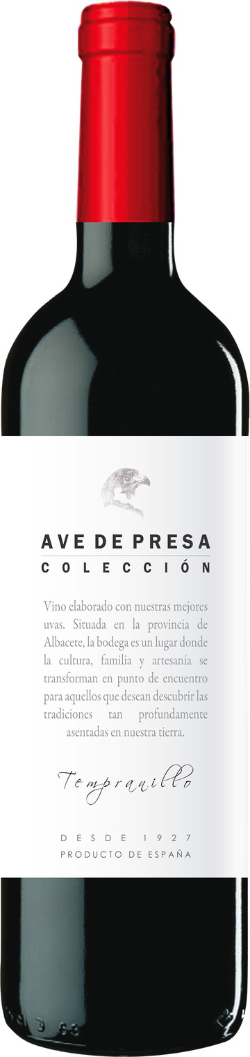 Rótulo Ave de Presa Colección Tempranillo