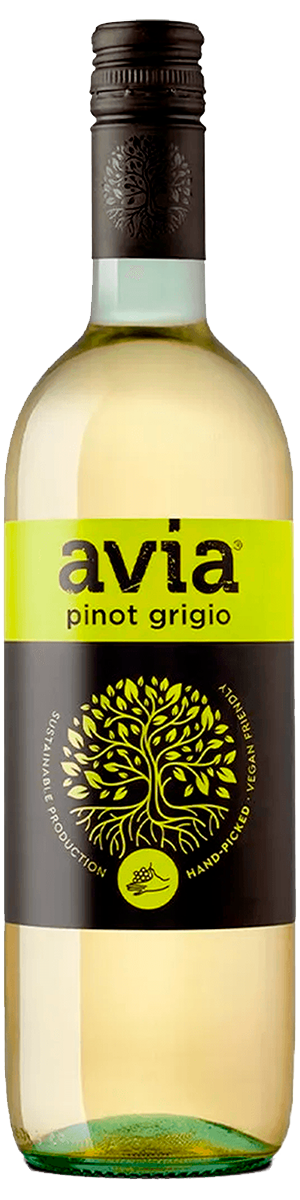 Rótulo Avia Pinot Grigio