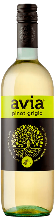 Rótulo Avia Pinot Grigio