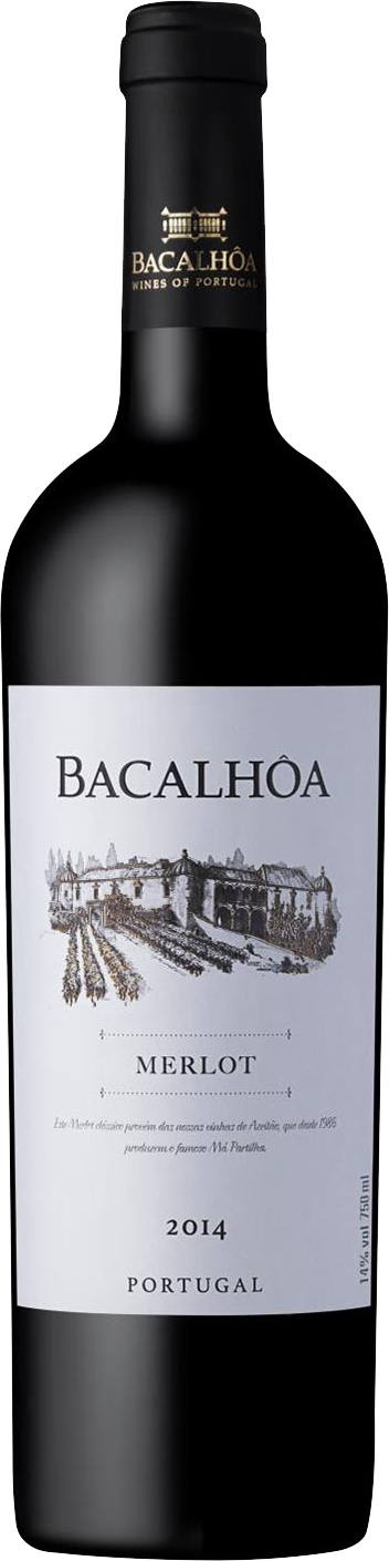 Rótulo Bacalhôa Merlot