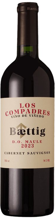Rótulo Baettig Vino de Viñedo Los Compadres Cabernet Sauvignon
