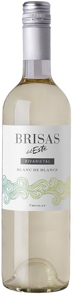 Rótulo Brisas del Este Bivarietal Blanc de Blancs