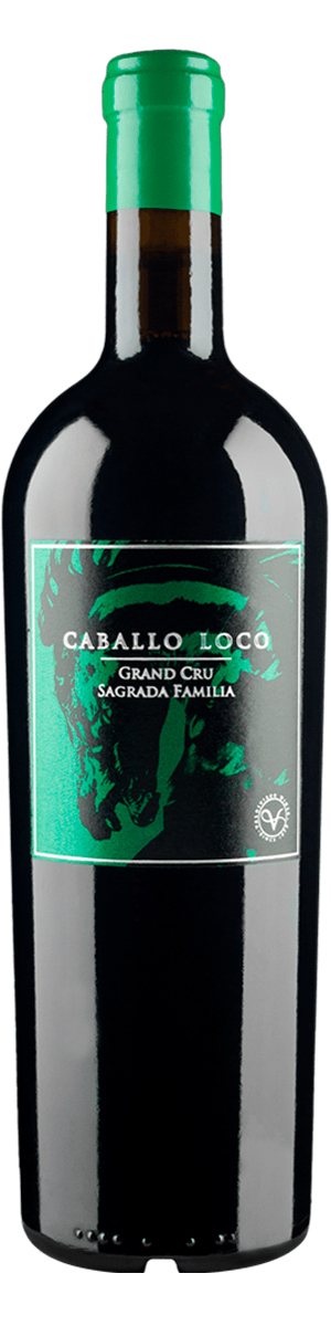 Rótulo Caballo Loco Grand Cru Sagrada Familia