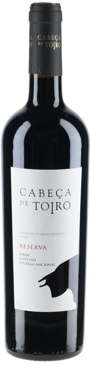 Rótulo Cabeça de Toiro Reserva Syrah Castelão Touriga Nacional