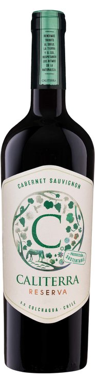 Rótulo Caliterra Reserva Cabernet Sauvignon