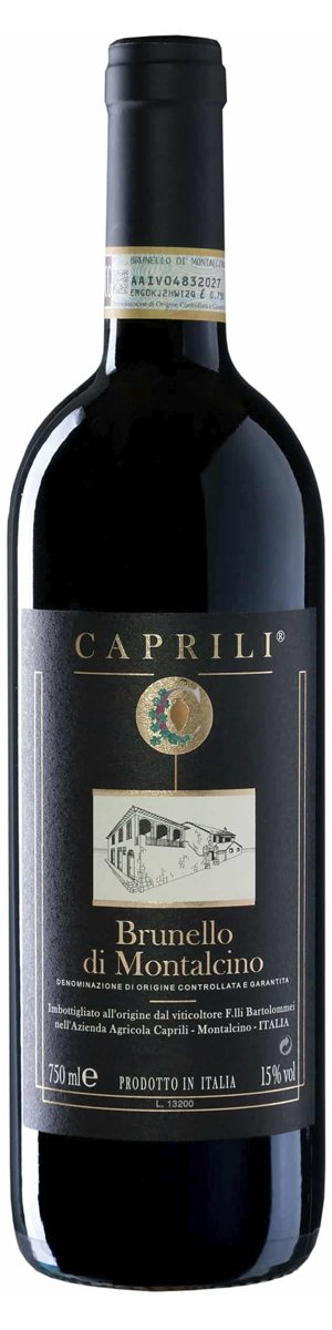 Rótulo Caprili Brunello di Montalcino