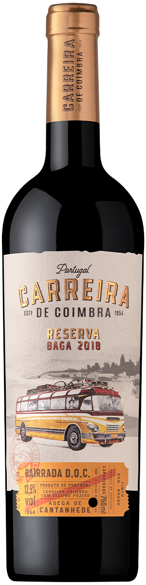 Rótulo Carreira de Coimbra Reserva Baga