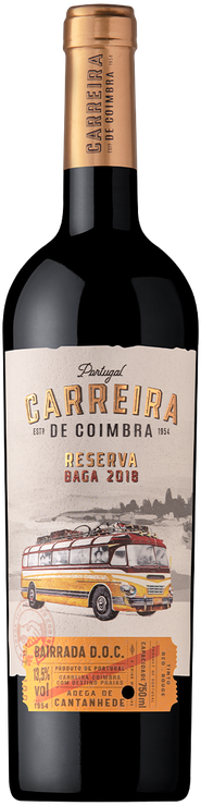 Rótulo Carreira de Coimbra Reserva Baga