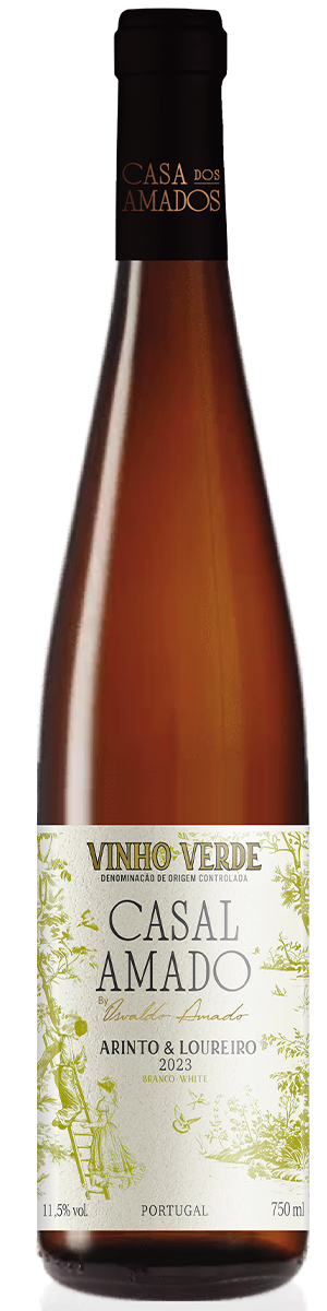 Rótulo Casal Amado by Osvaldo Amado Arinto & Loureiro
