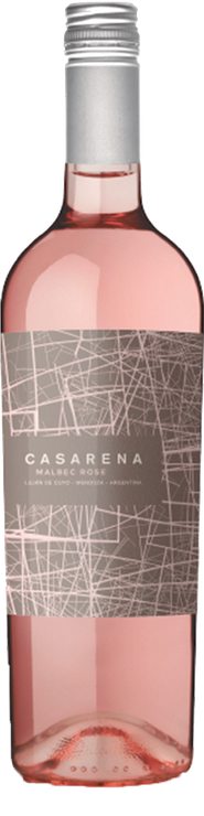 Rótulo Casarena Rosé Malbec