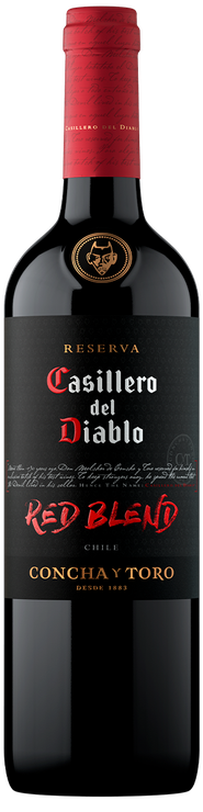 Rótulo Casillero del Diablo Reserva Red Blend