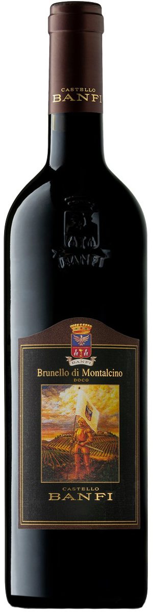 Rótulo Castello Banfi Brunello di Montalcino