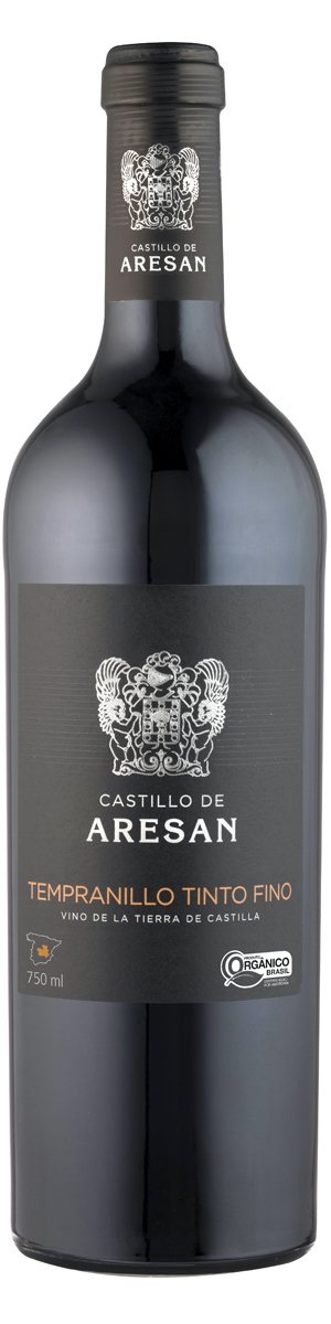 Rótulo Castilo de Aresan Tempranillo