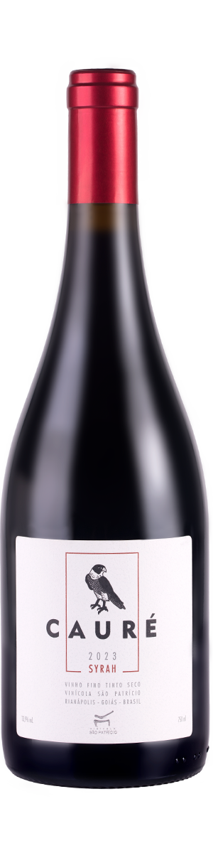 Rótulo Cauré Syrah